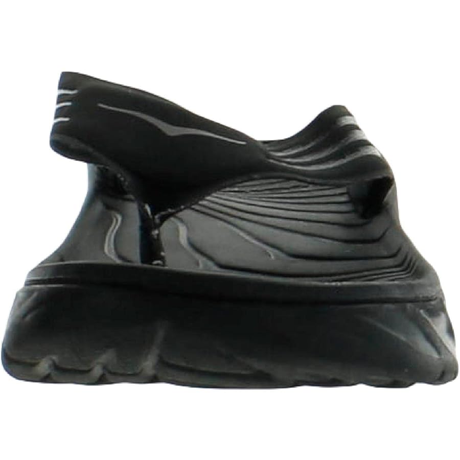 Hoka 1099675-BDGGR: Men's Black/Dark Gull Gray Ora Recovery